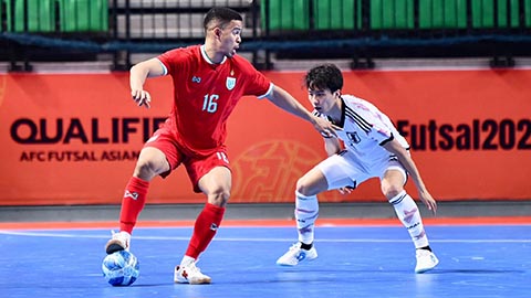 ĐT futsal Thái Lan ngược dòng đánh bại Nhật Bản 